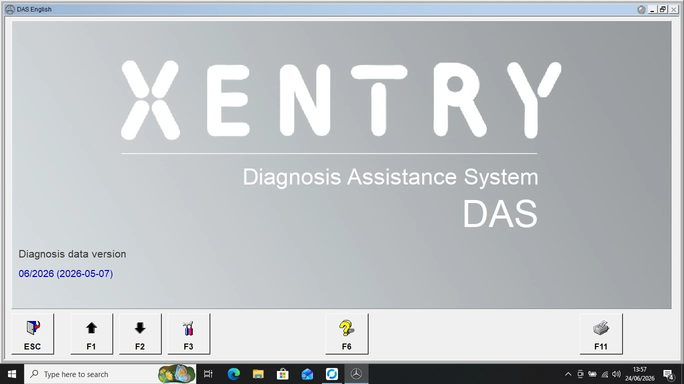 Mercedes DAS diagnostic software