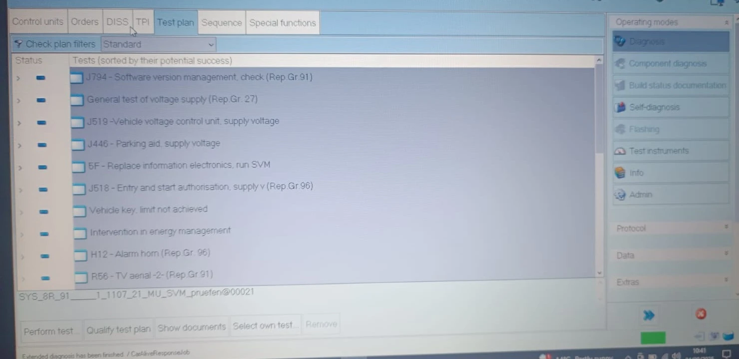VAG ODIS special functions